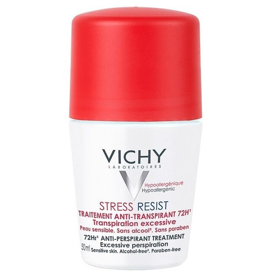 Vichy Deo Stress Resist antiperspirant 72h pour peau sensible 50 ml