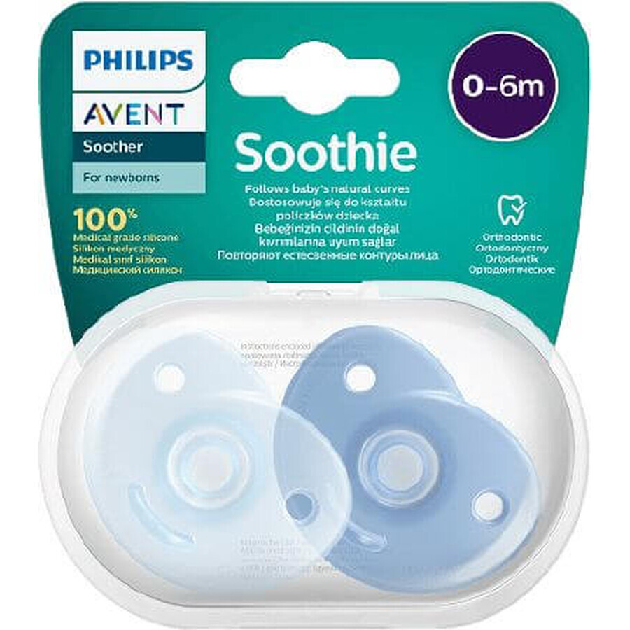 Philips Avent Soothie Sootherie 0-6m Junge 2 Stück