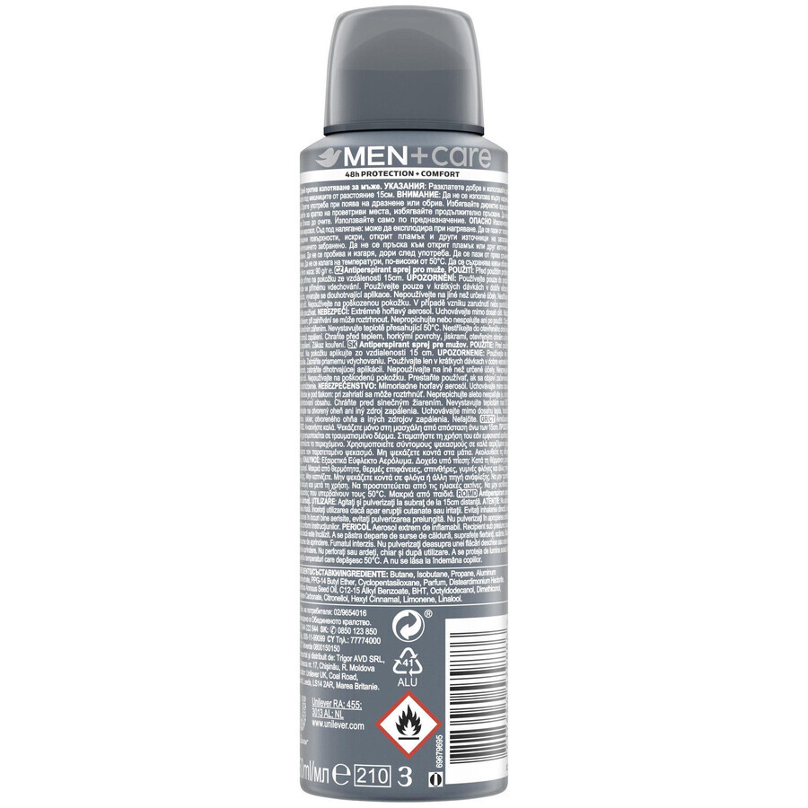 Dove Men+Care Strong antiperspirant pentru bărbați 150 ml