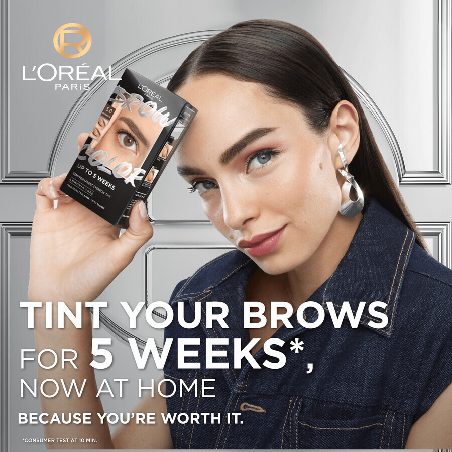 L'Oréal Paris Brow Color 3.0 Dark Brunet semi-permanente wenkbrauwkleur