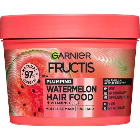 Garnier Fructis Hair Food Mascarilla Capilar Sandía 400 ml