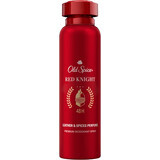 Old Spice Red Knight Premium mannen deodorantspray met frisse leer- en kruidnoten 200 ml