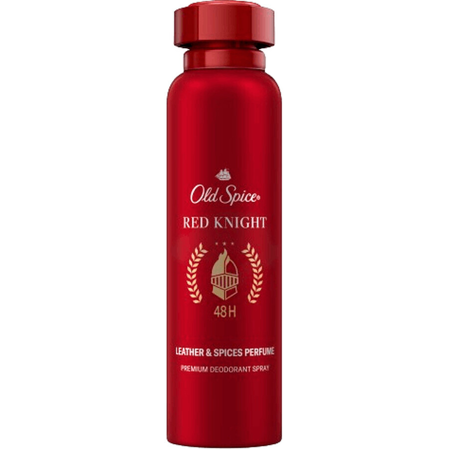 Old Spice Red Knight Premium Deo-Spray für Männer mit frischer Leder- und Gewürznote 200 ml