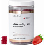 Venira Hair, nails and skin, gummy bears, strawberry 60 pieces