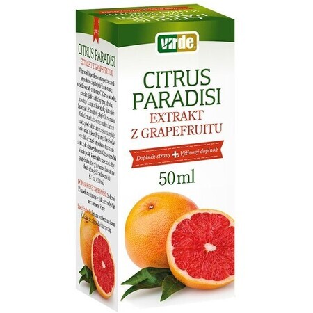 Virde CITRUS PARADISI extract de grapefruit în picături 50 ml