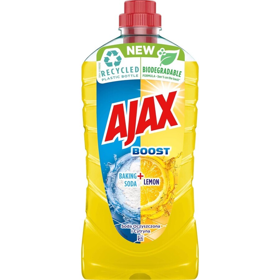 Universal detergent Ajax Boost Lemon 1 l