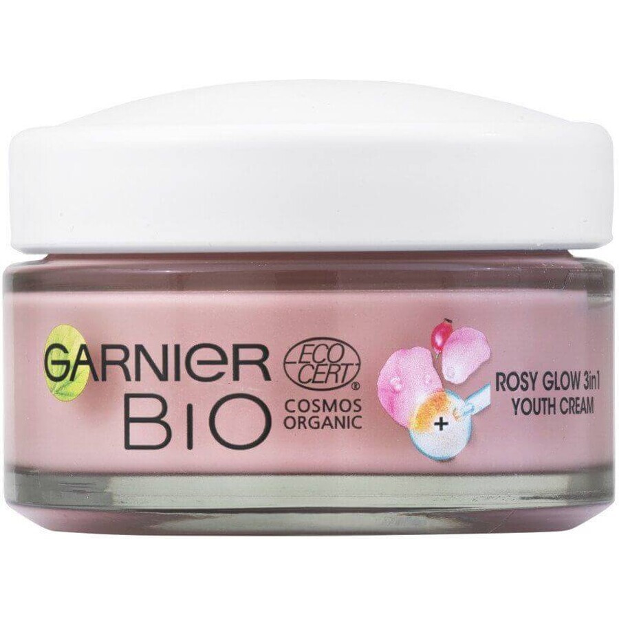 Garnier BIO Crema Resplandor Rosado 3 en 1 50 ml