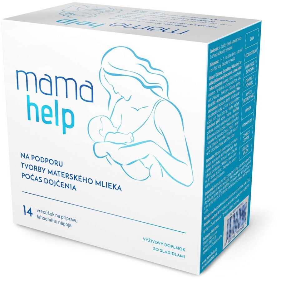 MamaHelp borstvoedingsondersteunende sachets 14 stuks