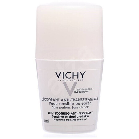 Vichy Deo Antitraspirante Roll-on antitraspirante per pelli sensibili 50 ml