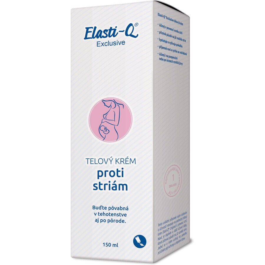 Elasti-Q Exklusive Körpercreme gegen Dehnungsstreifen effektivere Formel 150 ml