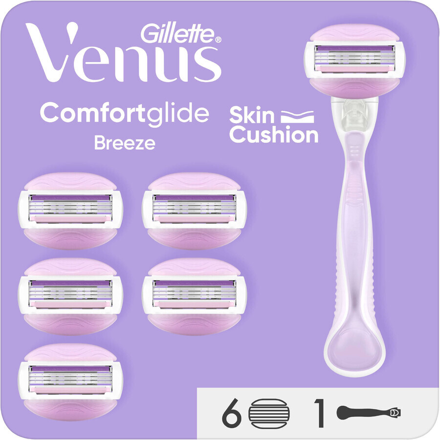 Razor Gillette Venus ComfortGlide 6 pieces