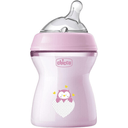 Chicco CHICCO Natural Feeling Babyflasche 250 ml Mädchen 2m+ 250 ml