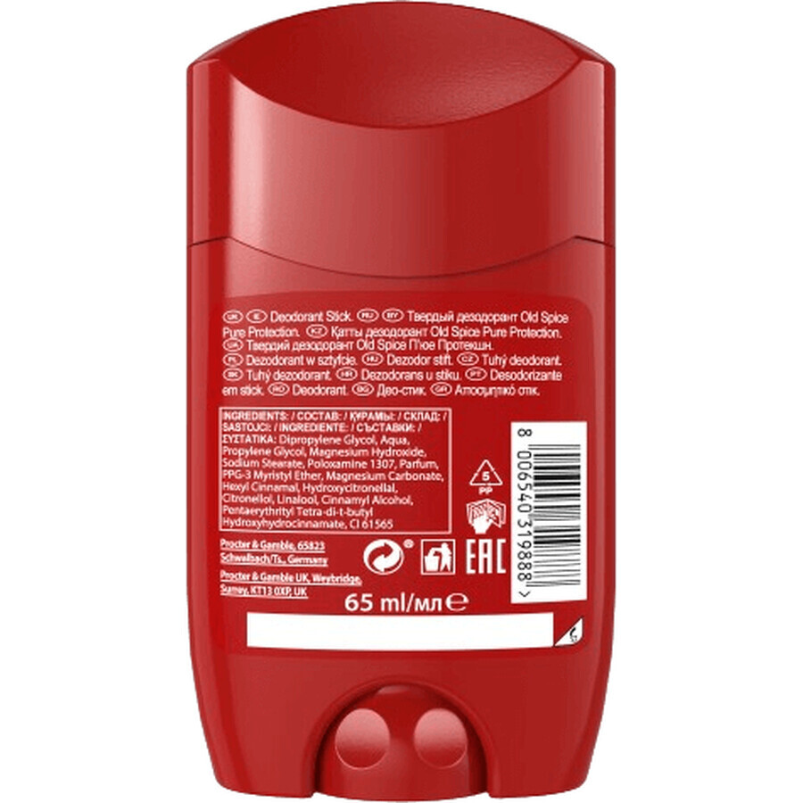 Old Spice Premium Deodorant Vaste Deodorant Dynamic Defence voor Absolute Droogte 65 ml