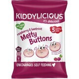 Kiddylicious Obst- und Gemüsekekse Himbeere und Rote Bete 5 x 6 g