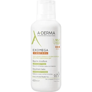 A-Derma Exomega Control Balsam emolient pentru pielea uscată predispusă la atopie 400 ml