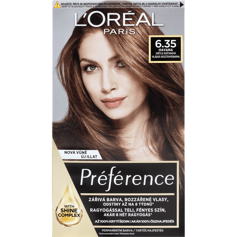 L'Oréal Paris Haarkleuring Récital Preference 6.35/A3 Havana