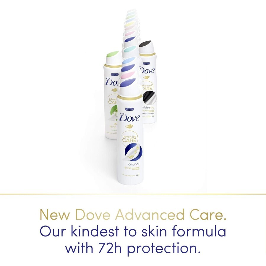 Spray antiperspirant Dove Advanced care go fresh Castravete și ceai 150 ml