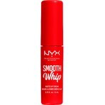 NYX Professional Makeup Smooth Smooth Whip Matte Lip Cream 12 Icing On Top Matte Liquid Lipstick, 4 ml