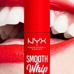 NYX Professional Makeup Smooth Smooth Whip Matte Lip Cream 12 Icing On Top Matte Liquid Lipstick, 4 ml