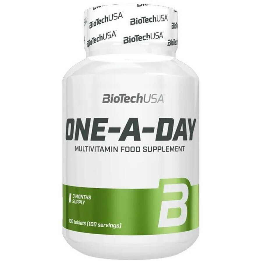 BiotechUSA ONE A DAY 100 comprimidos