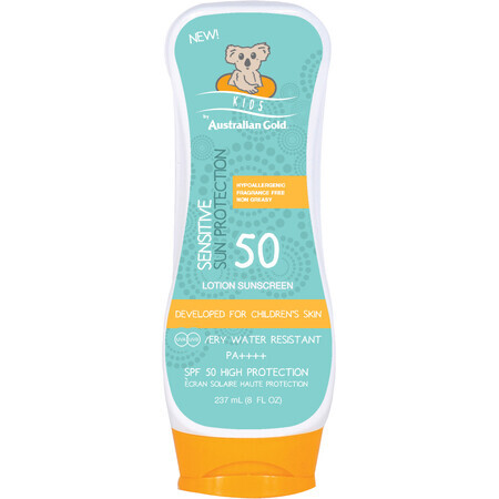 Australian Gold SPF 50 Lotion für empfindliche Kinder 237 ml