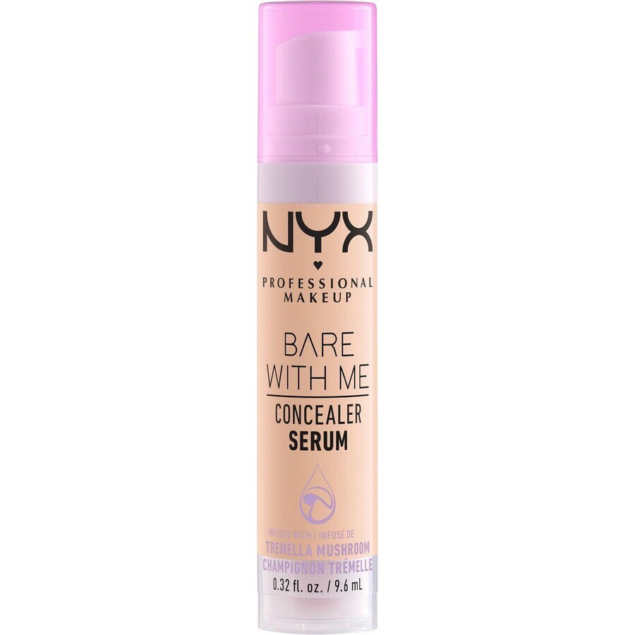 NYX Professional Makeup Bare With Me Serum and Concealer 2in1 - nuance 03 Vanilla 9,6 ml