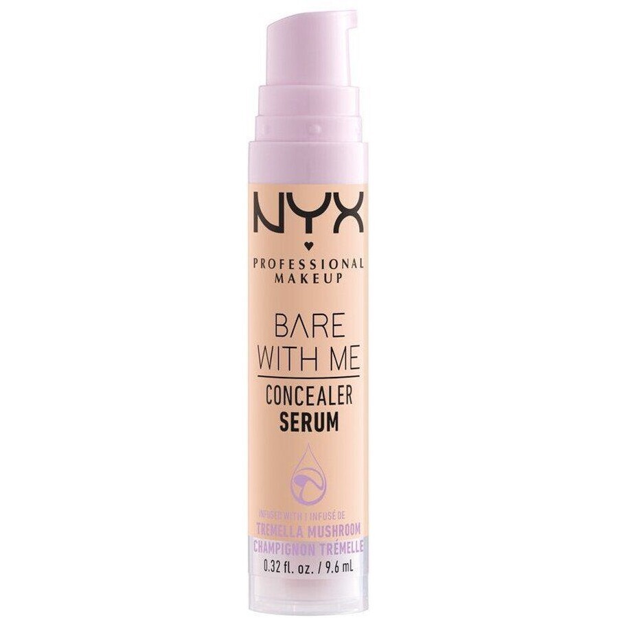 NYX Professional Makeup Bare With Me Serum and Concealer 2in1 - nuance 03 Vanilla 9,6 ml