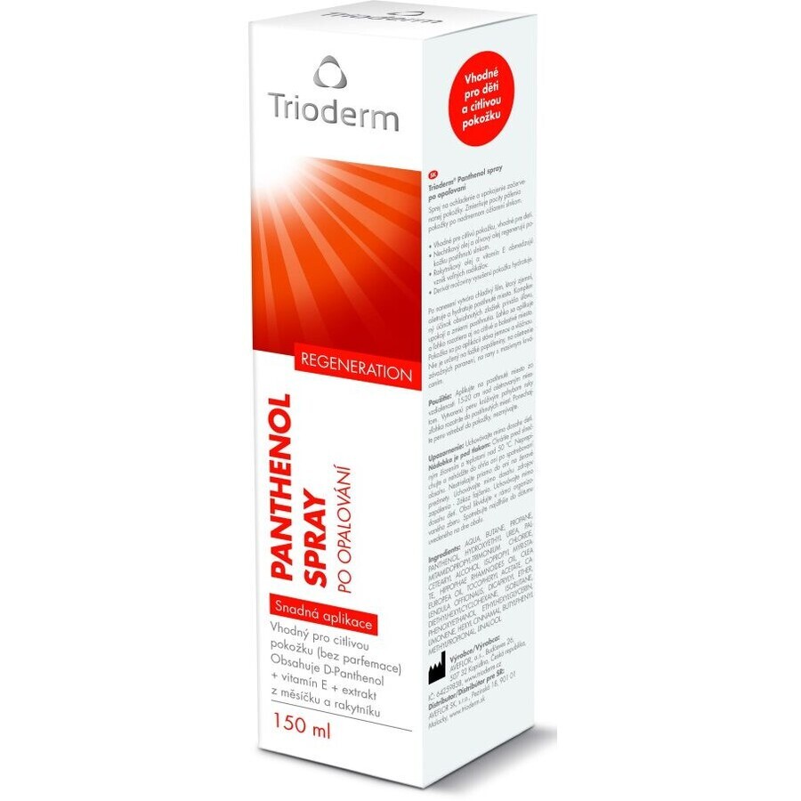 Trioderm Sun PANTHENOL SPRAY after sun, regenerierend 150 ml