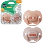 Chupete de silicona Tommee Tippee CTN AnyTime, 6-18m, varios colores 2 unidades