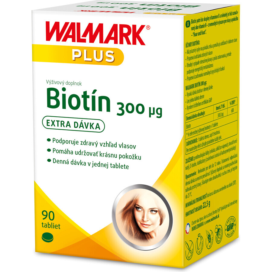 Walmark Biotin 300 µg 90 Tabletten