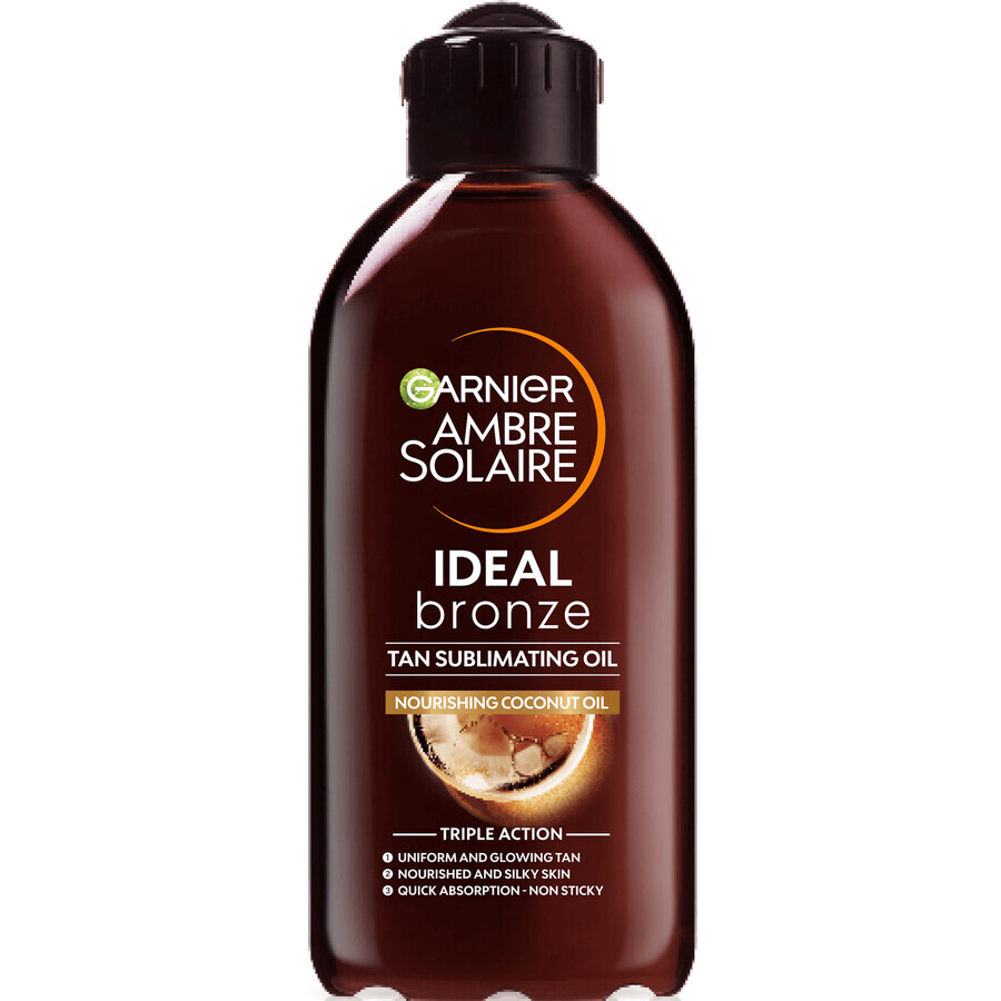 Garnier Ambre Solaire Aceite de Coco Aceite Nutritivo para Pieles Bronceadas SPF 2 200 ml