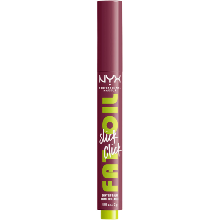 NYX Professional Makeup Professional Fat Oil Slick Click Tinted Lip Balm 09 Thats Major 2 g