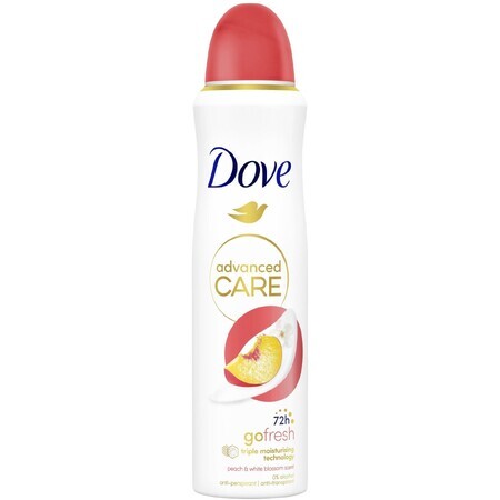 Dove Advanced Care Pfirsich Antitranspirant Spray 150 ml