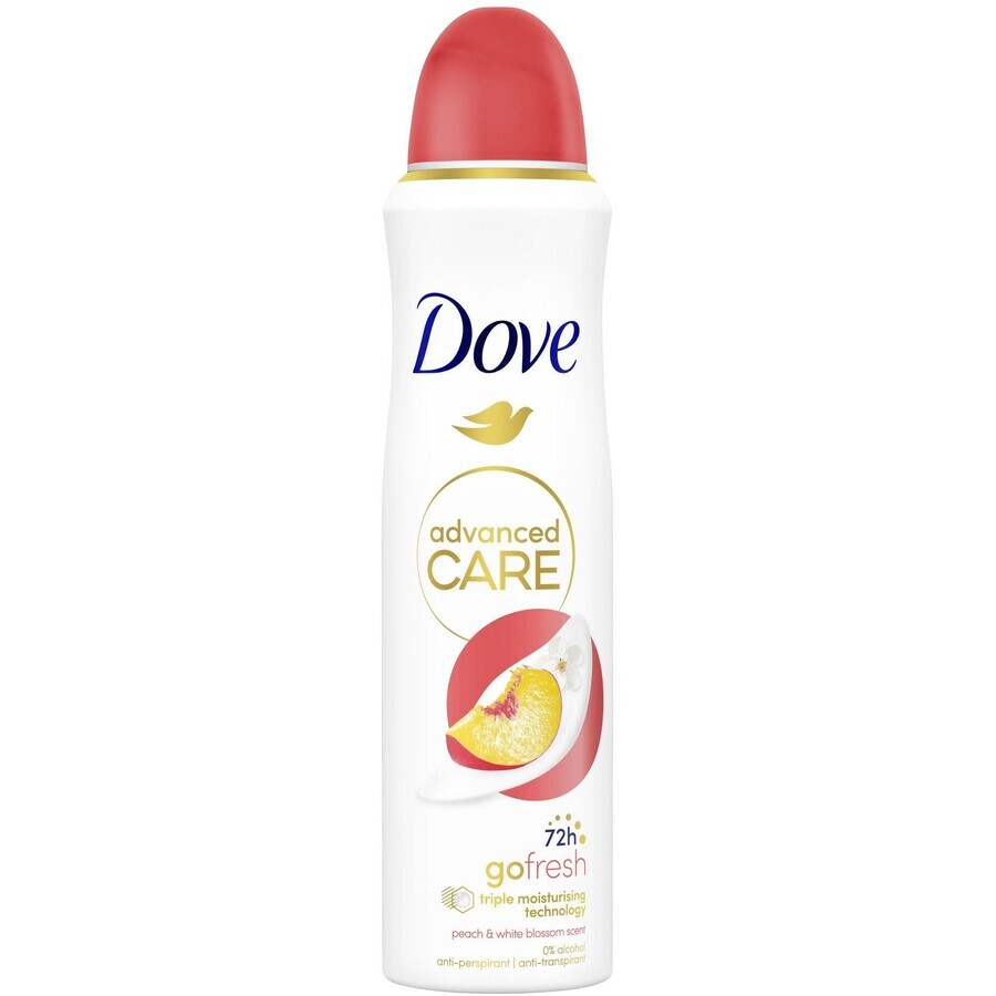 Dove Advanced Care Pfirsich Antitranspirant Spray 150 ml