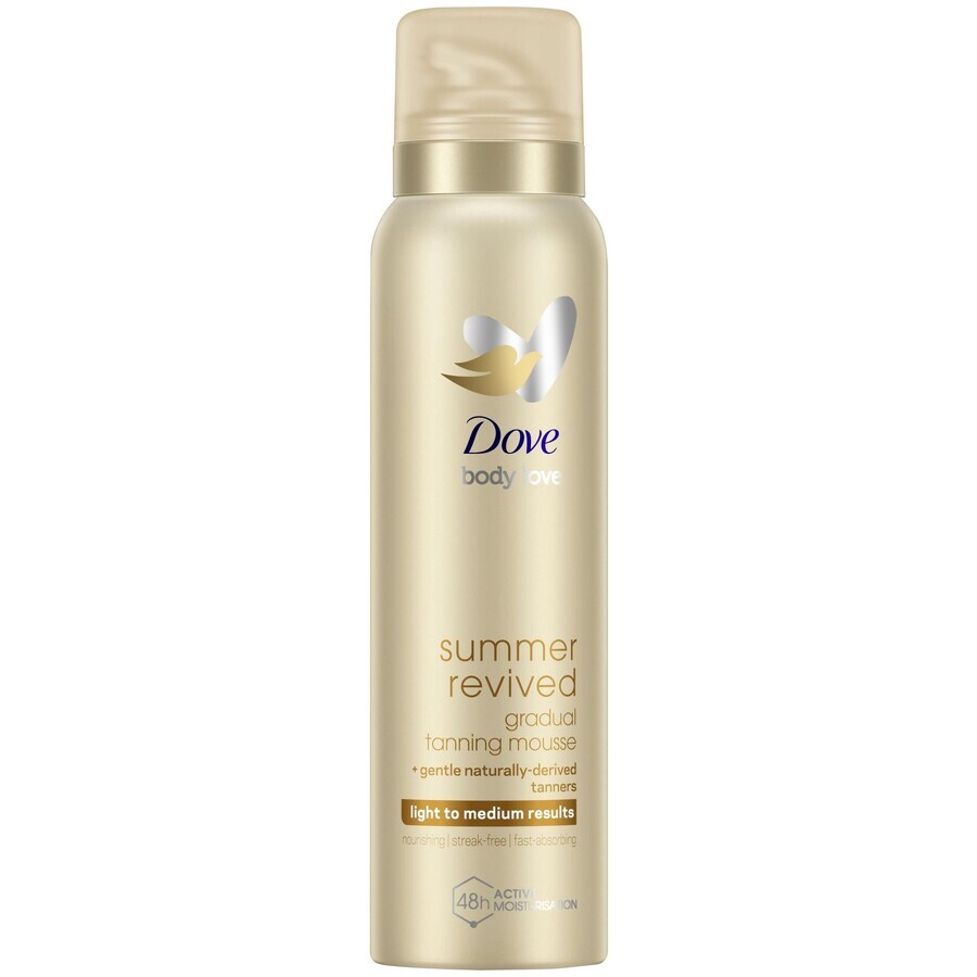 Dove Summer revived Selbstbräunungsmousse Hell bis mittel 150 ml