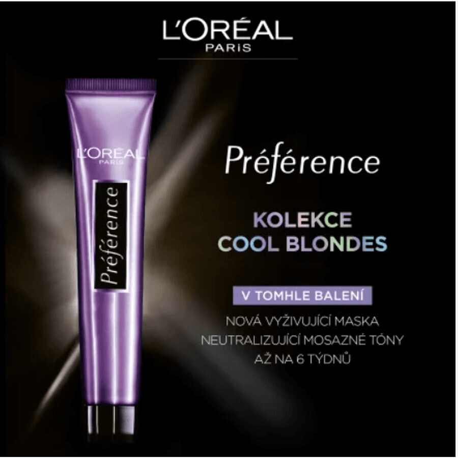 L'Oréal Paris Préférence Permanent Colour 8.12 Alaska Cool Light Blonde 192 ml