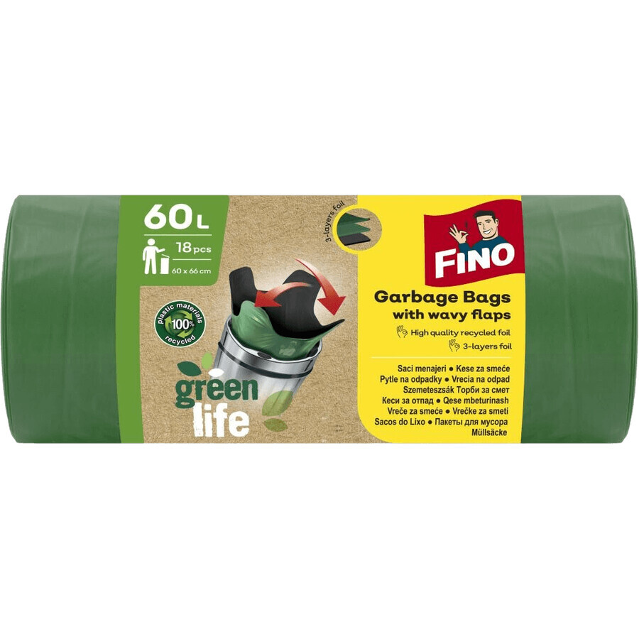 Fino Green Life Sacco per lettiere 18 x 60 l