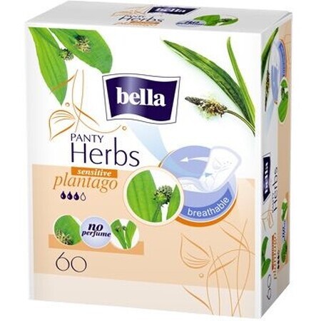 Bella Herbs Plantago Sensitive Damenbinden 60 Stück