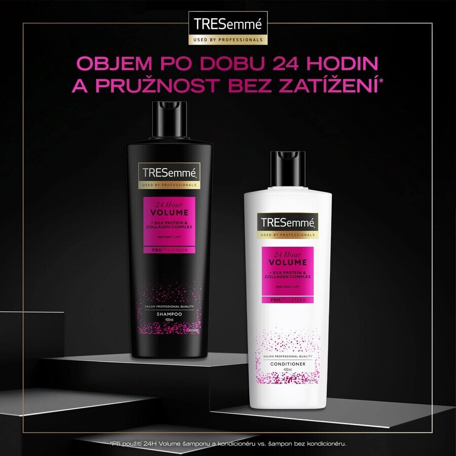 TreSemmé 24h Volumen Shampoo für mehr Volumen 400 ml