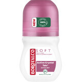 Borotalco Soft Talc and Pink Flower Roll-on Deodorant for Women 50 ml