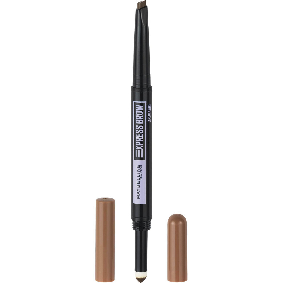 Maybelline New York NY NY Express Brow Satin Duo 01 Dark Blonde Eyebrow Pencil and Powder Duo