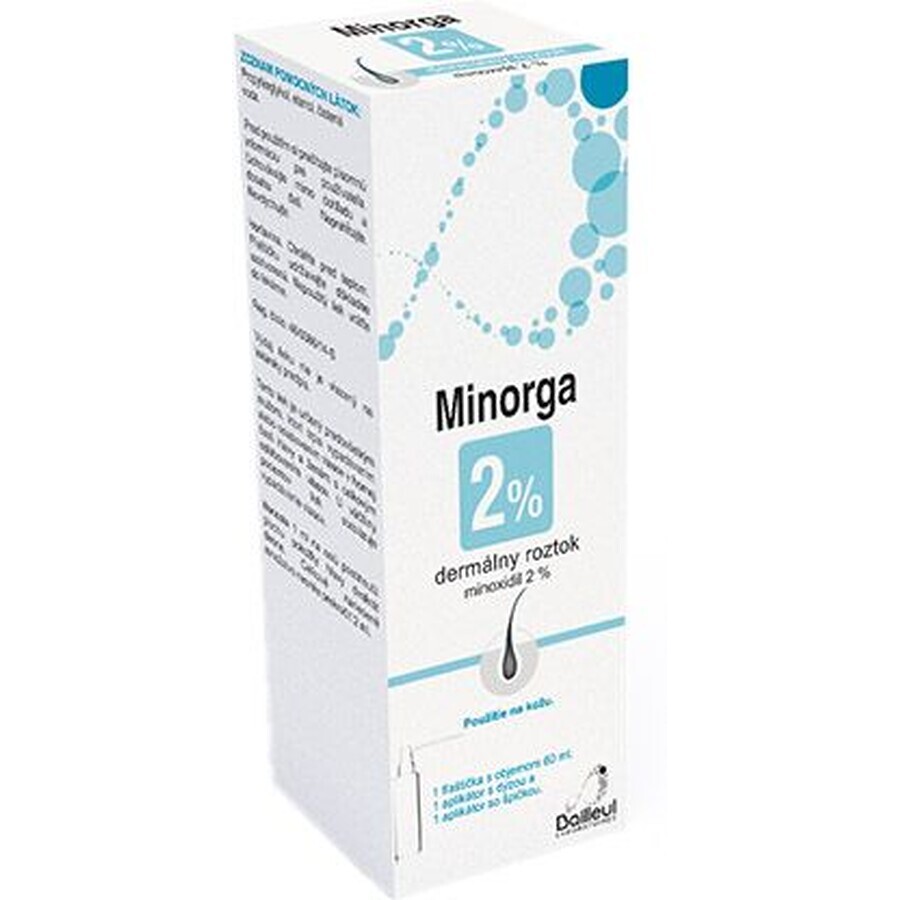 Minorga 2%ige Lösung für die Haut 60 ml