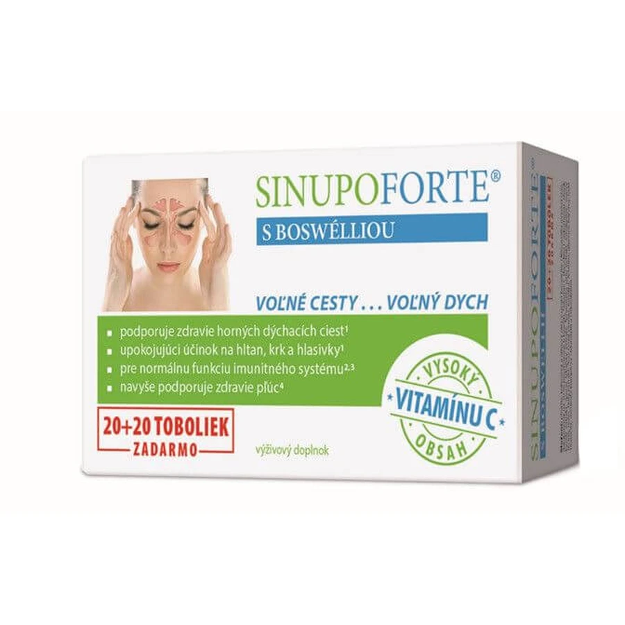 Sinupo Forte mit Boswellia 40 Kapseln