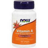 Now Foods Vitamin A 10.000 IU 100 Kapseln