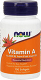 Now Foods Vitamin A 10.000 IU 100 Kapseln