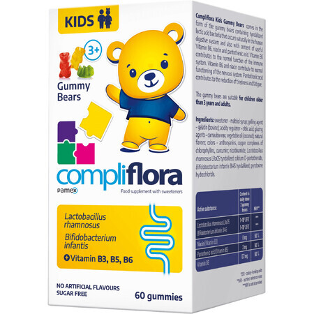 Compliflora KIDS Teddybären in Gelee 60 Stück