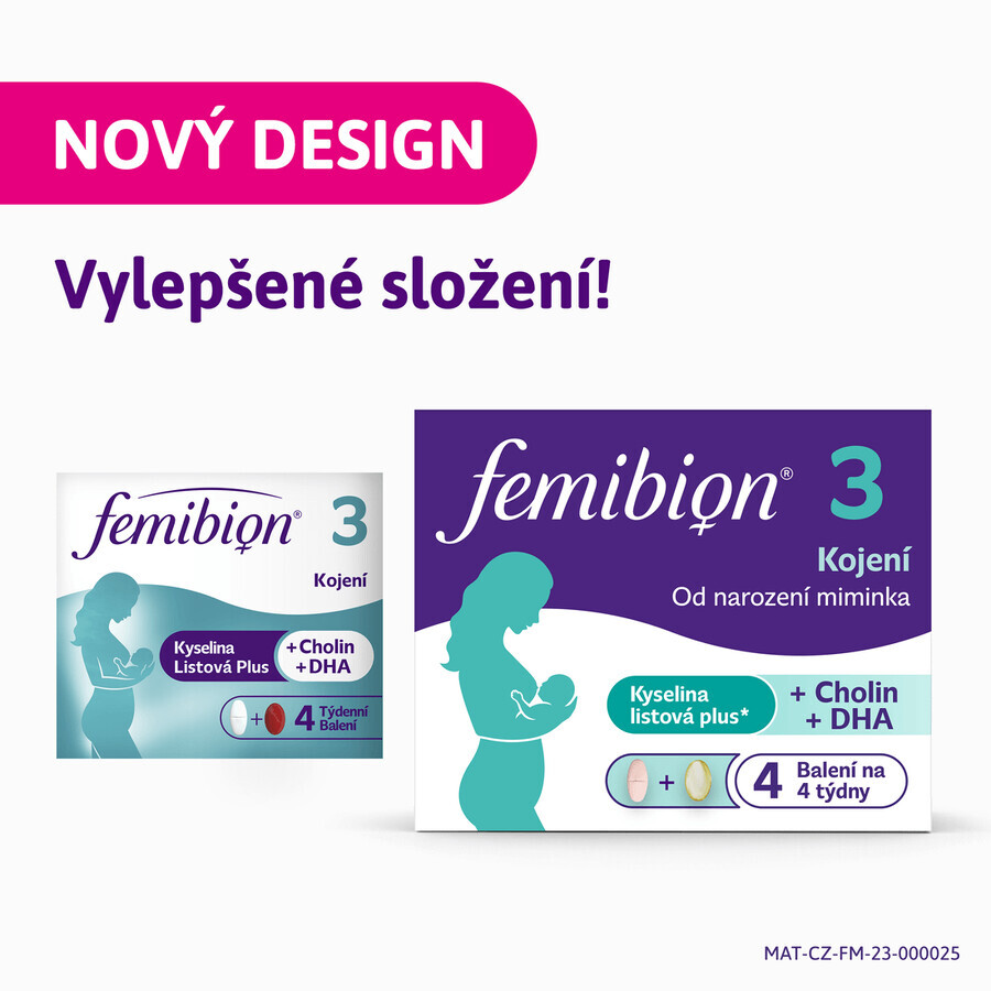 Femibion 3 Breastfeeding 56 tablets + 56 capsules