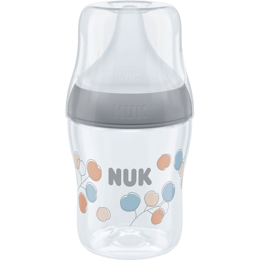 Bottiglia Nuk Perfect Match con controllo della temperatura, grigio 150 ml