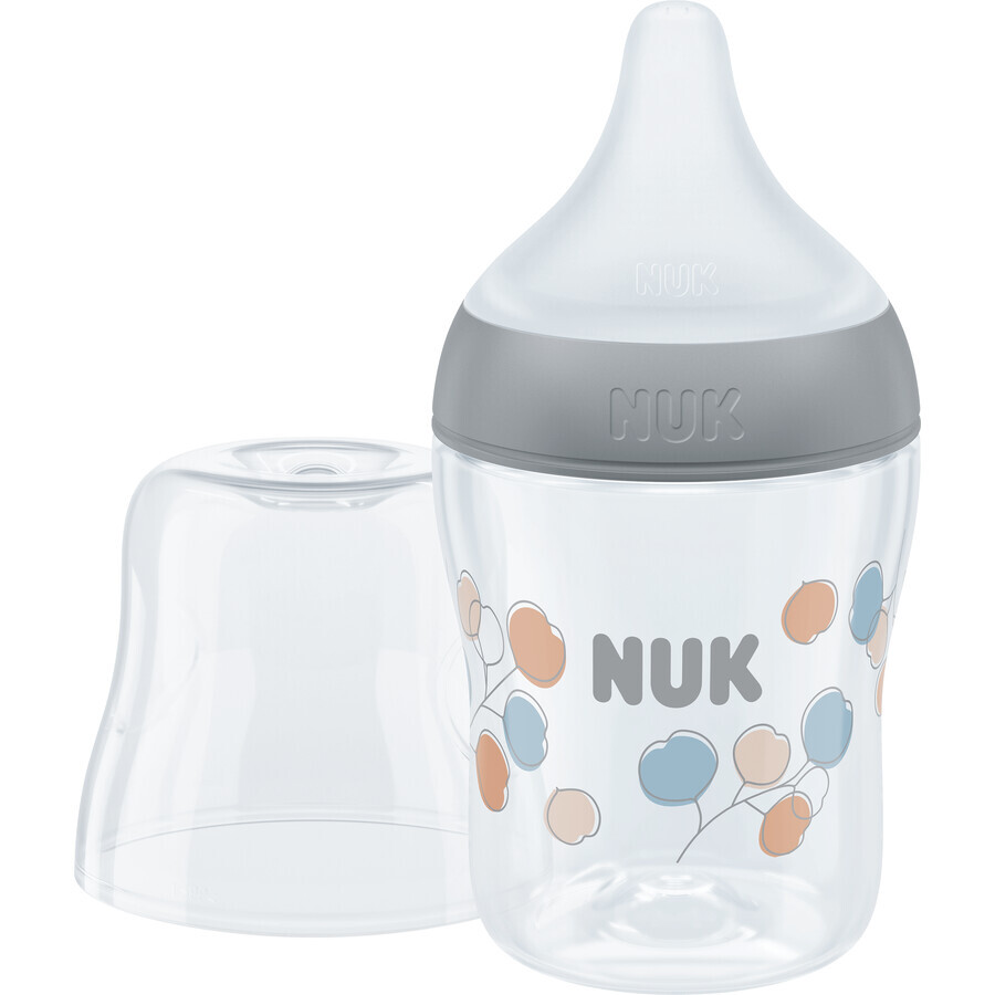 Bottiglia Nuk Perfect Match con controllo della temperatura, grigio 150 ml