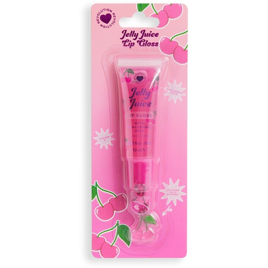 I Heart Revolution Jelly Juice Lip Tubes - Lucidalabbra alla ciliegia 10 ml